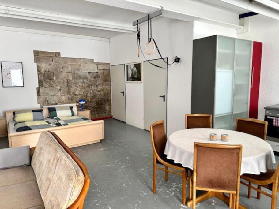 Wohnen In Der Alten Werkstatt Heilbronn Exteriör bild