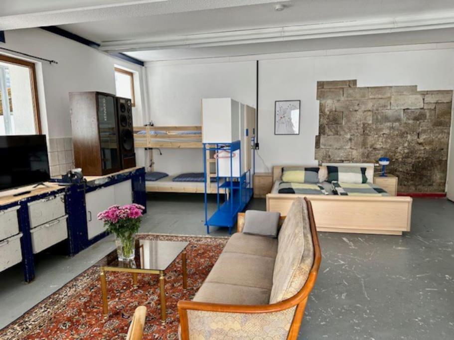 Wohnen In Der Alten Werkstatt Heilbronn Exteriör bild